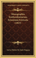 Monographia Tenthredinetarum, Synonimia Extricata (1823) 1160197164 Book Cover