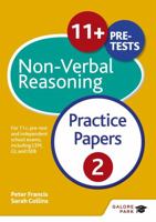 11+ Non-Verbal Reasoning Practice Papers 2 1471869075 Book Cover