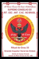 RITUAL DO GRAU 33 GRANDE INSPETOR GERAL DA ORDEM (Portuguese Edition) B0CLNTBK73 Book Cover