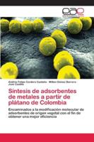 Síntesis de adsorbentes de metales a partir de plátano de Colombia: Encaminados a la modificación molecular de adsorbentes de origen vegetal con el ... una mejor eficiencia 6202119810 Book Cover