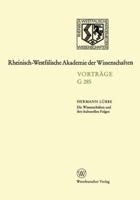 Die Wissenschaften und ihre kulturellen Folgen: Uber die Zukunft des common sense 3531072854 Book Cover