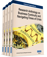 Research Anthology on Business Continuity and Navigating Times of Crisis 1668450135 Book Cover