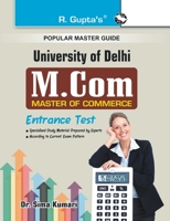 M.Com Entrance Test Guide 9350123002 Book Cover