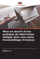 Mise en oeuvre d'une pratique de fabrication allégée dans une usine d'assemblage d'essieux 6205281686 Book Cover