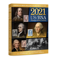 Us/Bna 2021 Stamp Catalog 0794848257 Book Cover
