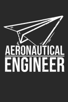 Aeronautical Engineer Paper Airplane: Dot Grid Aeronautical Engineer Paper Airplane / Journal Gift - Large ( 6 x 9 inches ) - 120 Pages Softcover 1677340479 Book Cover