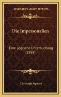 Die impersonalien 1161102957 Book Cover