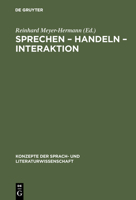 Sprechen - Handeln - Interaktion 3484220260 Book Cover