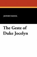 The Geste of Duke Jocelyn 198537479X Book Cover