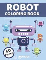 Robot Coloring Book For Kids B08JH1C1BY Book Cover