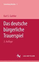 Das deutsche bürgerliche Trauerspiel. 347612116X Book Cover