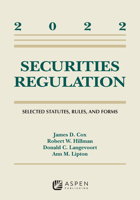 Securities Regulation: Selected Statutes, Rules, and Froms, 2022 1543858791 Book Cover