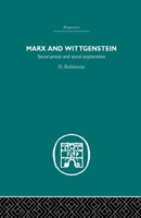 Marx and Wittgenstein 0415611032 Book Cover