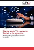 Glosario de Terminos En Quimica Inorganica 3659027561 Book Cover