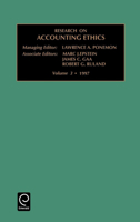 Research on Accounting Ethics, Volume 3 0762301678 Book Cover