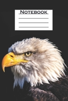 Eagle Notebook & Journal: 6x9 Lined Ruled Composition Notebook & Journal - Perfect for Writing School College etc. - Eagle Journal for Women Men Teens Girls Kids vol. 5 1660183928 Book Cover