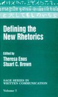 Defining the New Rhetorics 0803942702 Book Cover
