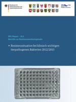 Berichte Zur Resistenzmonitoringstudie 2012/2013: Resistenzsituation Bei Klinisch Wichtigen Tierpathogenen Bakterien 2012/2013 3319316966 Book Cover