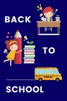 Back To School Notebook: 100 College Ruled Pages | Cute cover design | Journal for boys and girls (School Notebooks) 1694786072 Book Cover