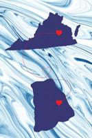 Long Distance Out of State Journal: Virginia & Rhode Island 1082302031 Book Cover