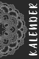 Kalender: Mandala Kalender für ein Jahr – Insgesamt 12 Mandalas zum Ausmalen (Gleitend für die Jahre 2020 und 2021). Mit Jahres-, Monatsübersicht und ... zwei Seiten I A5 I Softcover (German Edition) 171093364X Book Cover