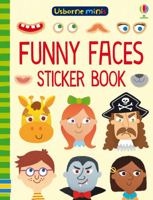 USBORNE MINIS  FUNNY FACES STICKER BOOK 1474947662 Book Cover