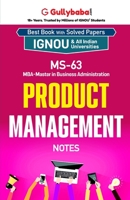 MS-63 Product Management 9382688579 Book Cover