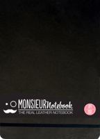 Monsieur Notebook Leather Journal - Landscape Black Watercolor Large 1781433690 Book Cover