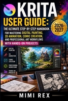 KRITA USER GUIDE: THE ULTIMATE STEP-BY-STEP HANDBOOK FOR MASTERING DIGITAL PAINTING, 2D ANIMATION, COMIC CREATION, AND PROFESSIONAL ART WORKFLOWS WITH HANDS-ON PROJECTS B0H7CM4MB7 Book Cover