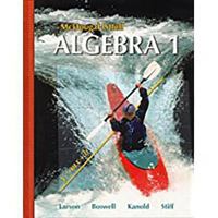 McDougal Littell Algebra 1 (Teachers Edition) 0669267503 Book Cover