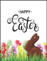 HAPPY Easter: Coloring book This is a fun book. I have a lot of funny cartoons in this book and a lot of tempting moments that will touch your mind. B08XFM9NBS Book Cover