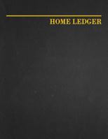 Home Ledger: 3 Columns 1974170845 Book Cover