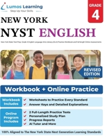 New York State Test Prep: Grade 4 English Language Arts Literacy (ELA) Practice Workbook and Full-length Online Assessments: NYST Study Guide 1946795178 Book Cover