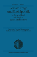 Soziale Frage Und Sozialpolitik in Deutschland Seit Beginn Des 19. Jahrhunderts 366311399X Book Cover