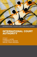 International Court Authority 0198795599 Book Cover