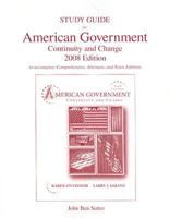 Study Guide for American Government: Continuity and Change (all editions) 0321479955 Book Cover