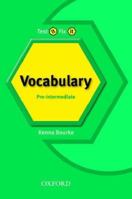 Test It, Fix It - English Vocabulary: Pre-intermediate lev 0194389979 Book Cover
