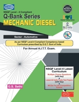 Asian (NSQF Level-4 Compliant) Question Bank Series Mechanic Diesel (Sector-Automotive) For Annual A.I.T.T. Examination 8173177678 Book Cover