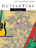 GuitarTime Christmas, Level 1-Late Elementary Piano 1569390495 Book Cover