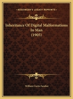 Inheritance Of Digital Malformations In Man 1169497489 Book Cover
