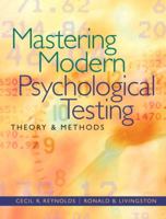 Mastering Psychological Testing, Measurement, and Assessment 020548350X Book Cover