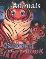 Animals coloring Books For Kids: Coloring Books For Kids B08N3M25DQ Book Cover