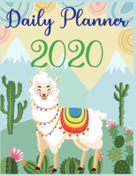 Daily Planner 2020: Daily Planner 2020 For LLAMA Lovers - daily planner with to do list for organization - daily planner with hourly schedule - daily planner 2020 each day full page - daily planner di 1677938390 Book Cover