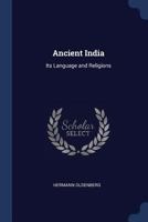 Ancient India, Its Language and Religions 9390600081 Book Cover