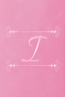 I: Initial Monogram Letter I College Ruled Notebook. Personalized Medium Lined Journal & Diary for Writing & Note Taking for Girls, Boys, Men and Women 1672861950 Book Cover