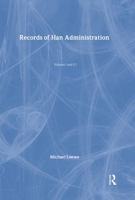 Records of Han Administration 0700713751 Book Cover