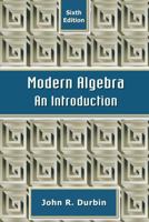Modern Algebra: An Introduction 047102158X Book Cover