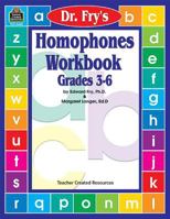 Homophones Workbook by Dr. Fry 0876730365 Book Cover