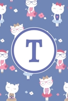 T: Monogrammed 2020 Weekly Planner For Women And Teen Girls Cat Lovers - Cute Cats, January 2020 - December 2020 (6x9) 1702072819 Book Cover