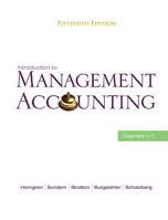 Introduction To Management Accounting 013144073X Book Cover